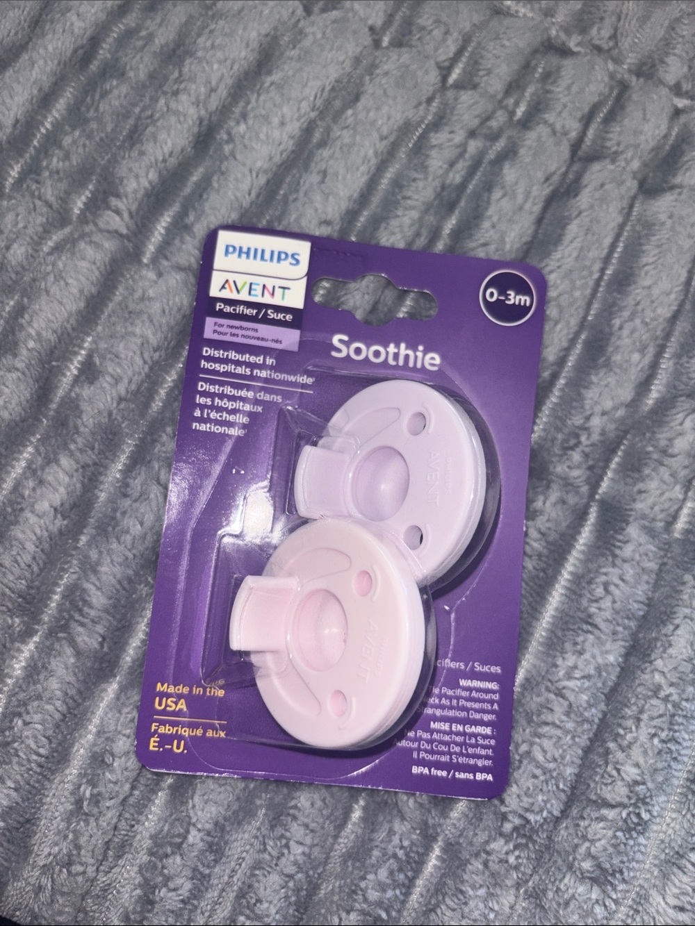 Philips Pink Soothie Pacifiers - Twin Pack